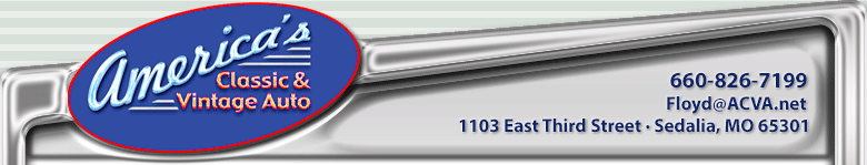 America's Classic & Vintage Auto - 660-826-7199